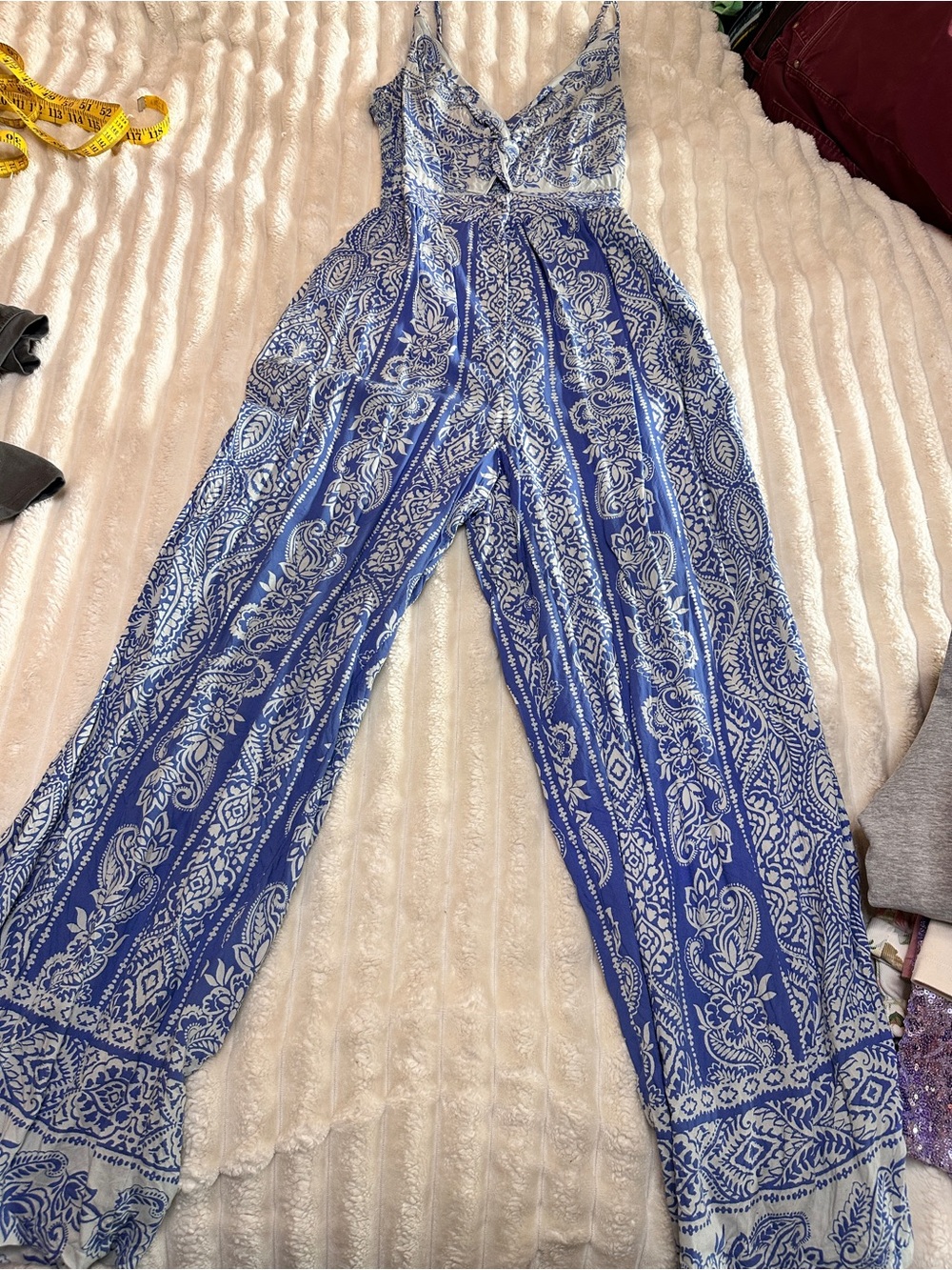 Angie keyhole boho jumper